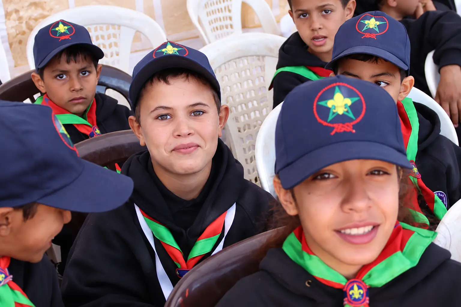 القافلة الكشفية التضامنية
